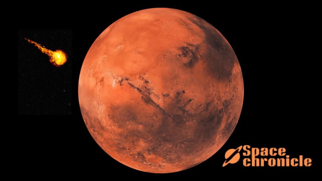 What If an Asteroid Hit Mars Today?